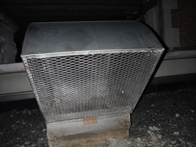cleaned laundry drier air duct